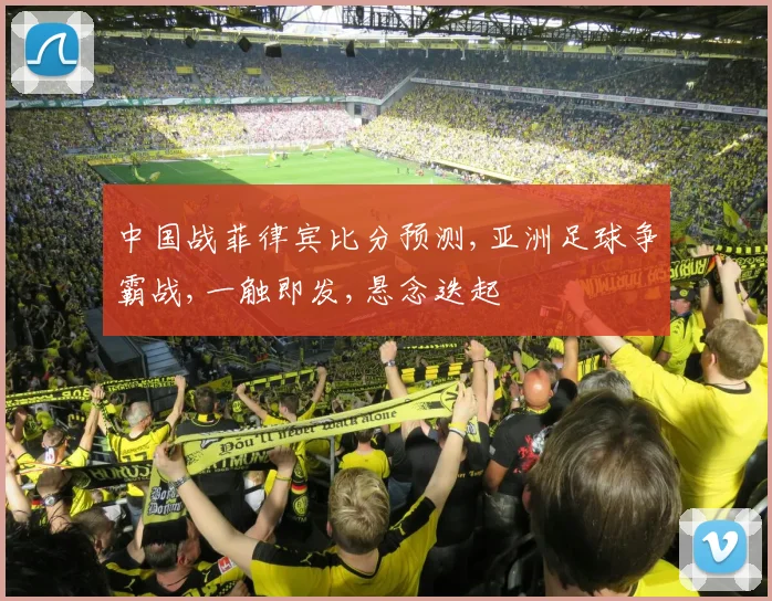 中国战菲律宾比分预测,亚洲足球争霸战,一触即发,悬念迭起